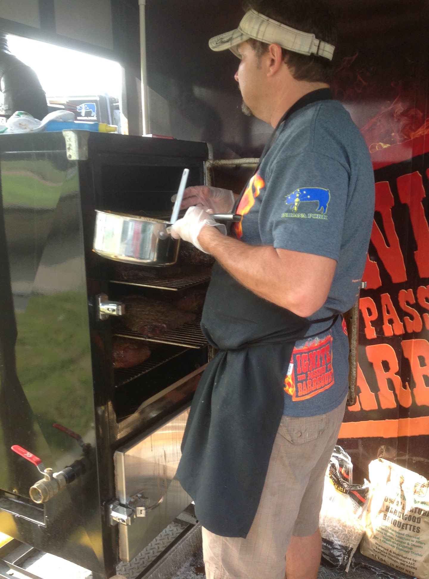Jeff Yater BBQ competition